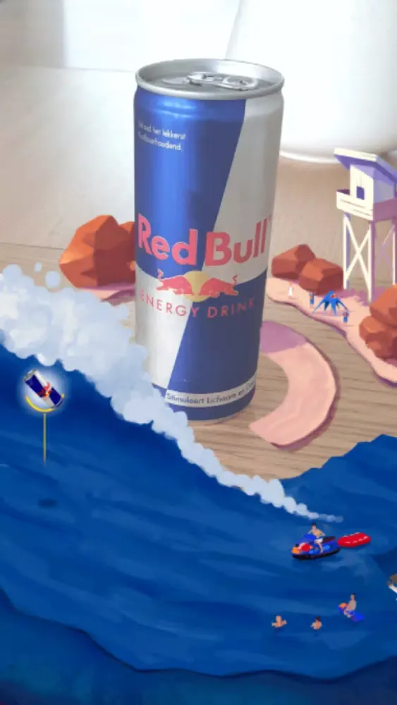 Red Bull AR Screenshots